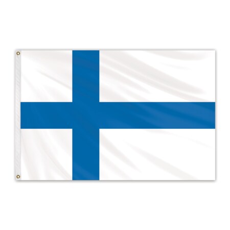Finland Outdoor Nylon Flag 4'x6'